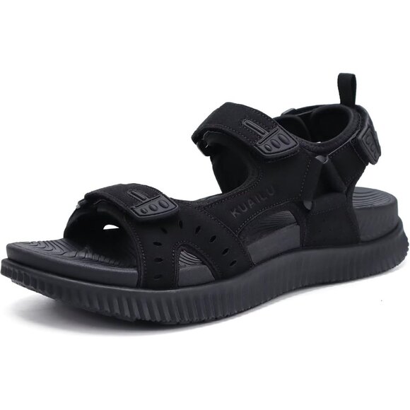 Casual Hiking Sandals Men\'s Black Athletic Sports Walking Fisherman Shoes main image 9